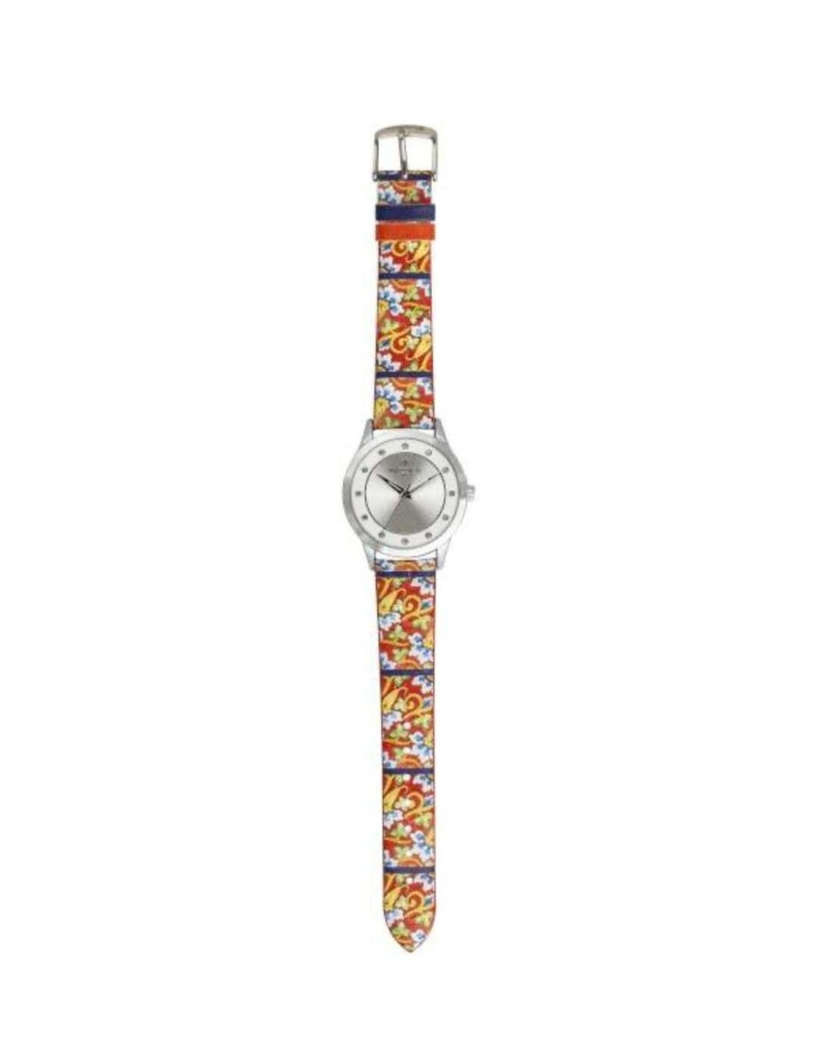 Mizzica Time Orologi Crisafi Gioielli | Orologio Mizzica Fiore Blu Ma109