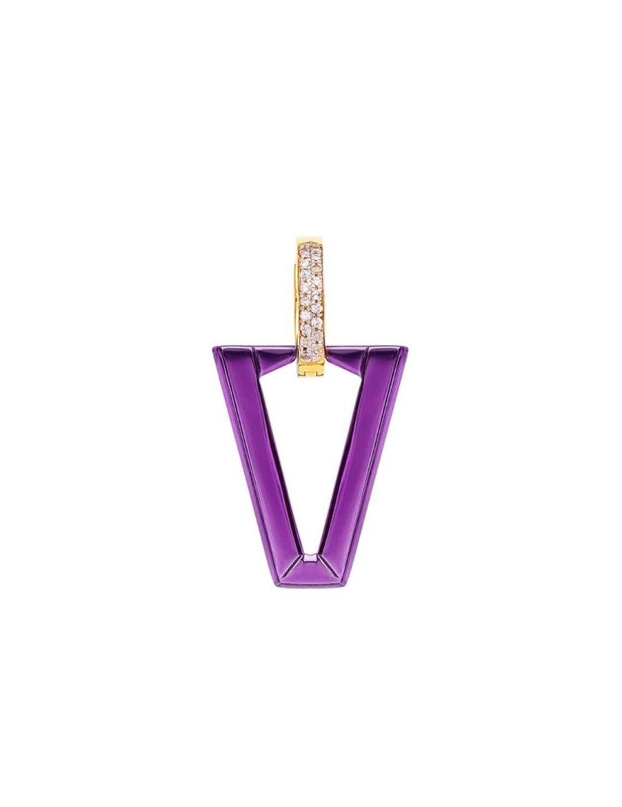 Valentina Ferragni Studio Crisafi Gioielli | Uali Metallic Violet Valentina Ferragni