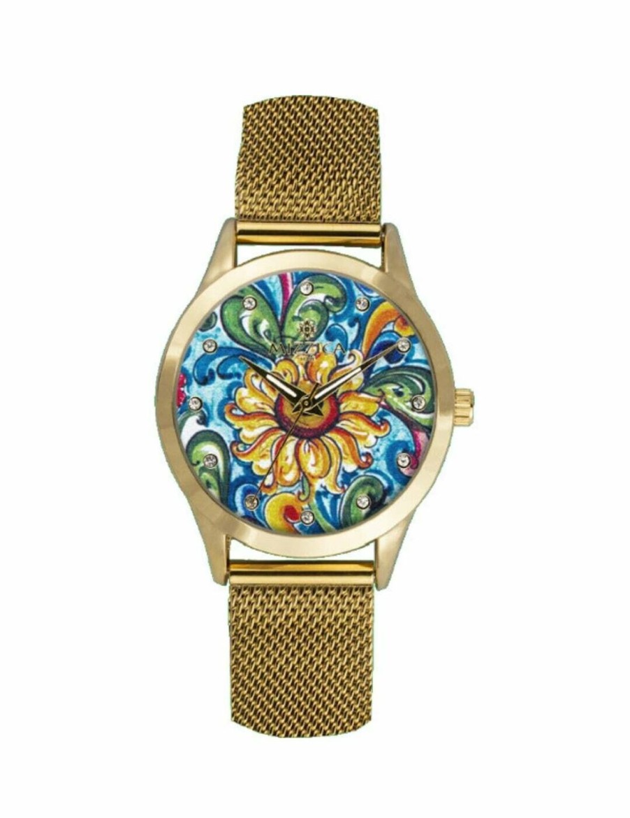 Mizzica Time Orologi Crisafi Gioielli | Orologio Mizzica Girasole Mc107