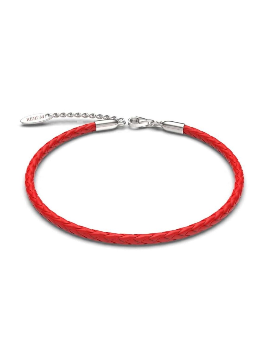 Rerum Gioielli Crisafi Gioielli | Rerum Bracciale Cuoio Rosso